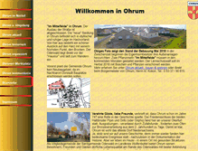 Tablet Screenshot of ohrum.de